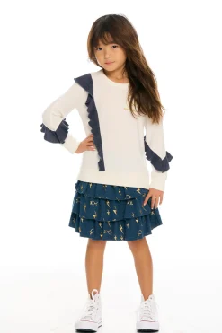 Chaser Brand Harry Potter - Hogwarts Ruffle Pullover Store