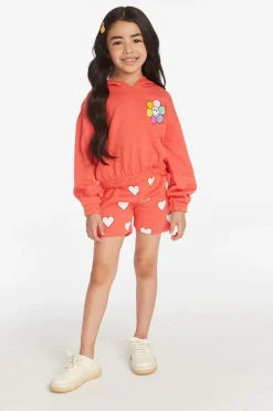 Chaser Brand Hearts Girls Shorts New