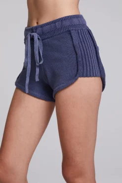 Chaser Brand Heaven Washed Indigo Shorts Store