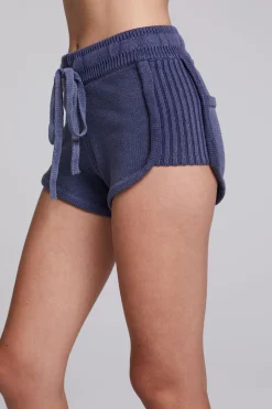 Chaser Brand Heaven Washed Indigo Shorts Store