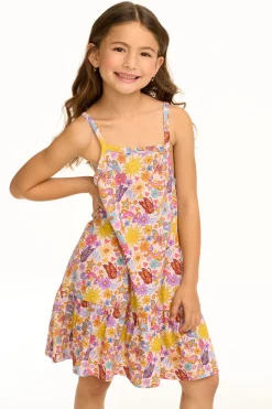 Chaser Brand Helena Sunny Days Print Dress Outlet