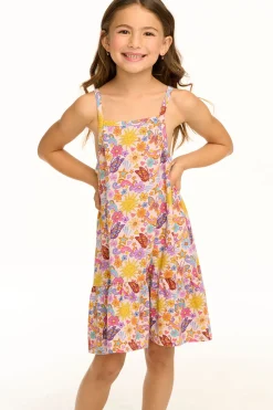 Chaser Brand Helena Sunny Days Print Dress Outlet
