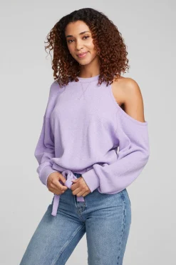 Chaser Brand Hendrix Digital Lavender Pullover Online