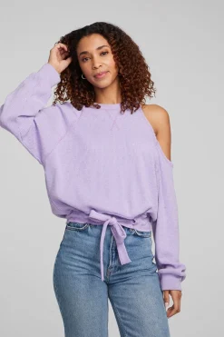 Chaser Brand Hendrix Digital Lavender Pullover Online
