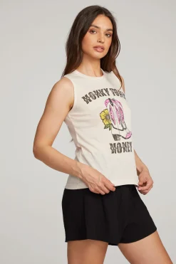 Chaser Brand Honky Tonk Honey Muscle Tee Best Sale
