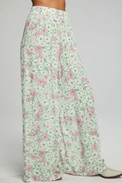 Chaser Brand Hudson Joggers - Grass Daisy Floral Cheap