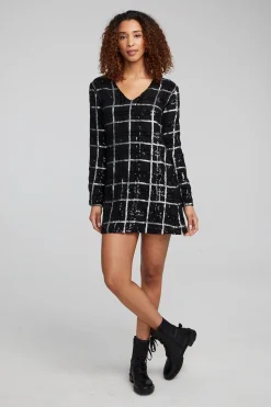 Chaser Brand Hunter Fairfax Plaid Mini Dress Online