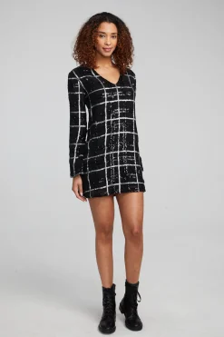 Chaser Brand Hunter Fairfax Plaid Mini Dress Online