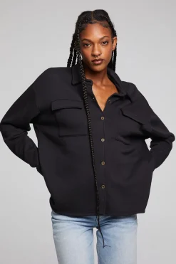 Chaser Brand Hyde Licorice Button Down Cheap