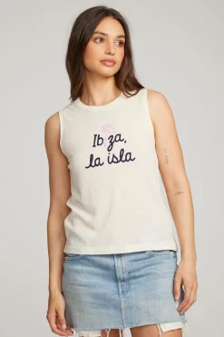 Chaser Brand Ibiza Palm Muscle Tee Shop
