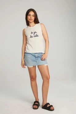 Chaser Brand Ibiza Palm Muscle Tee Shop