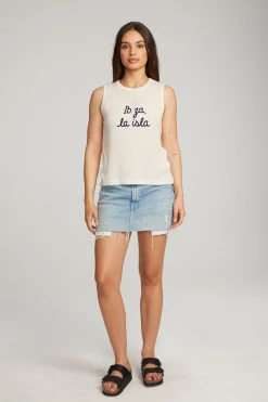 Chaser Brand Ibiza Palm Muscle Tee Shop