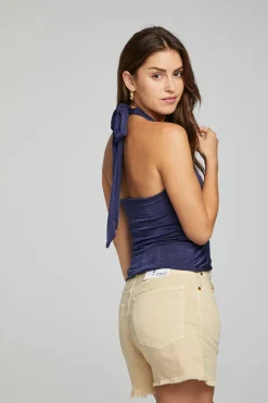 Chaser Brand Idlewild Tank Top - Dark Denim Fashion