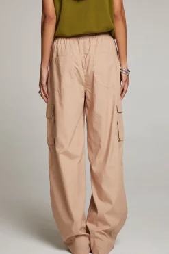 Chaser Brand Iris Warm Taupe Trouser Cheap
