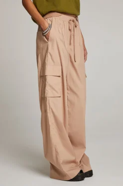 Chaser Brand Iris Warm Taupe Trouser Cheap