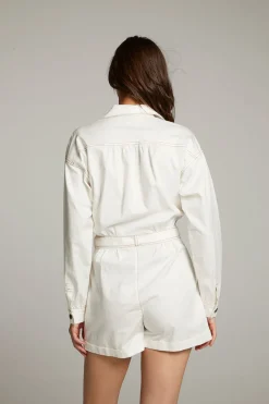 Chaser Brand Isabella White Romper New