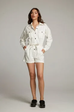 Chaser Brand Isabella White Romper New