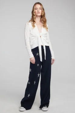 Chaser Brand Jeni Bright White Long Sleeve Discount