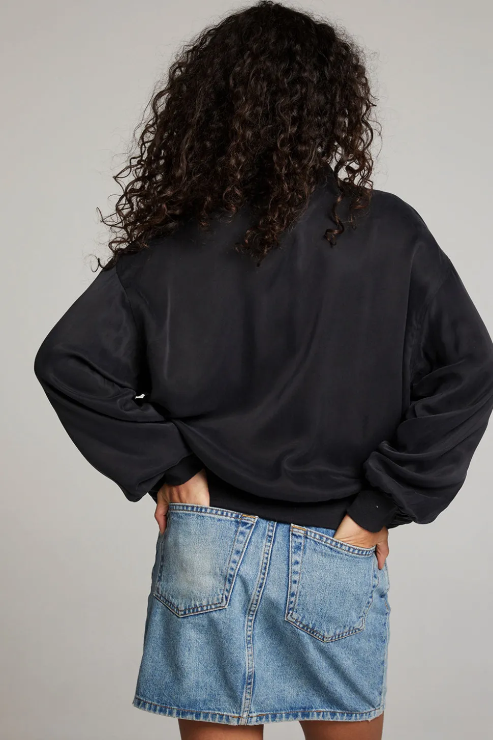 Chaser Brand Johnny Licorice Zip Up Jacket Cheap