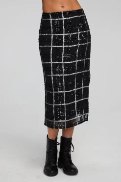 Chaser Brand Kana Midi Skirt Cheap