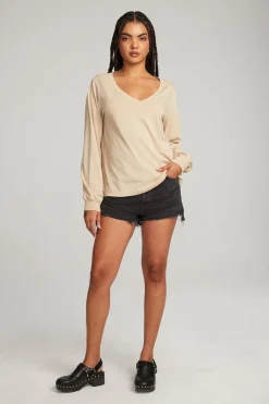 Chaser Brand Kara Cappuccino Long Sleeve Outlet