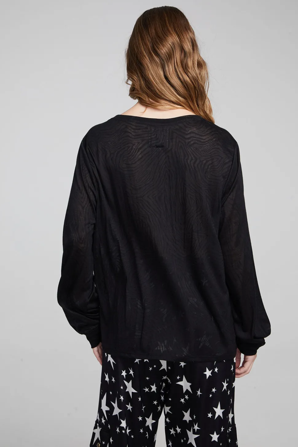 Chaser Brand Kara Shadow Black Long Sleeve Online
