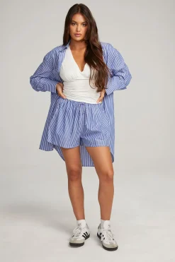 Chaser Brand Kerstin Marmont Stripe Button Down Online