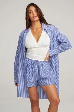 Chaser Brand Kerstin Marmont Stripe Button Down Online