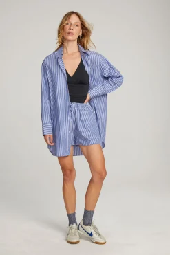Chaser Brand Kerstin Marmont Stripe Button Down Online