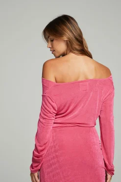Chaser Brand Koston Long Sleeve - Pink Lemonade Shop