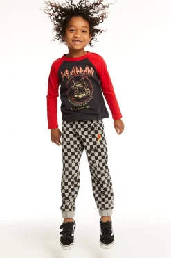 Chaser Brand Lightning Splatter Checker Joggers Sale