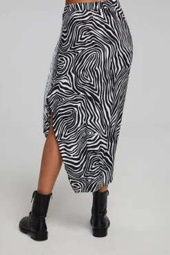 Chaser Brand Lindsay Wild Thing Midi Skirt Online