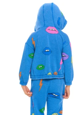 Chaser Brand Lips & Bolts Hoodie Flash Sale