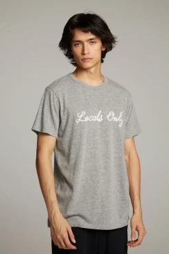 Chaser Brand Locals Only Crew Neck Tee Clearance