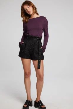 Chaser Brand Lombard Licorice Short Best Sale