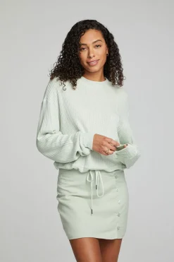 Chaser Brand Lomita Pullover - Sage Shop
