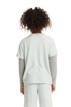 Chaser Brand Long And Short Sleeve Blue Bird Tee Store