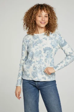Chaser Brand Long Sleeve Crew Neck Tee Shop