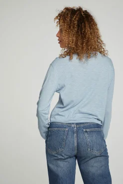 Chaser Brand Long Sleeve Cropped Tee Best