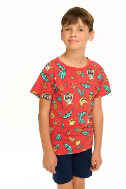 Chaser Brand Looney Tunes - Tropical Taz Tee Cheap