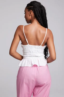 Chaser Brand Lorenzo White Tank Top Best