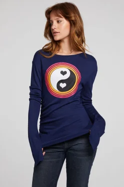 Chaser Brand Love Yin Yang Pullover Discount
