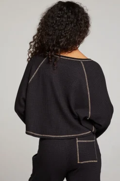 Chaser Brand Lucy Licorice Long Sleeve Cheap