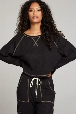 Chaser Brand Lucy Licorice Long Sleeve Cheap