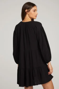 Chaser Brand Magnolia Licorice Mini Dress Flash Sale