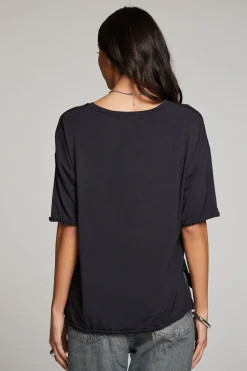 Chaser Brand Mason Licorice V Neck Best Sale