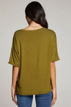 Chaser Brand Mason Sphagnum V Neck Shop
