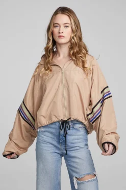 Chaser Brand McCartney Cappuccino Zip Up New