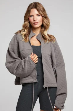 Chaser Brand Mccartneyy Foggy City Zip Up Hot