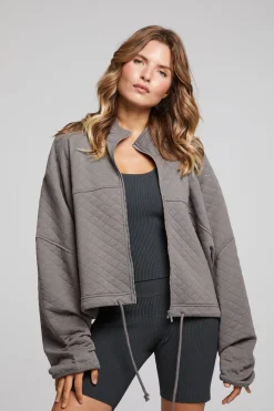 Chaser Brand Mccartneyy Foggy City Zip Up Hot